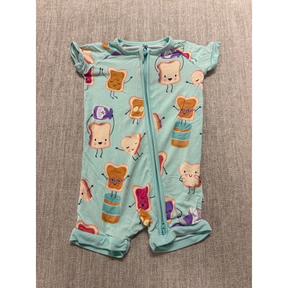 Little Sleepies Lunch Buddies Bamboo Shorty 3-6 Months